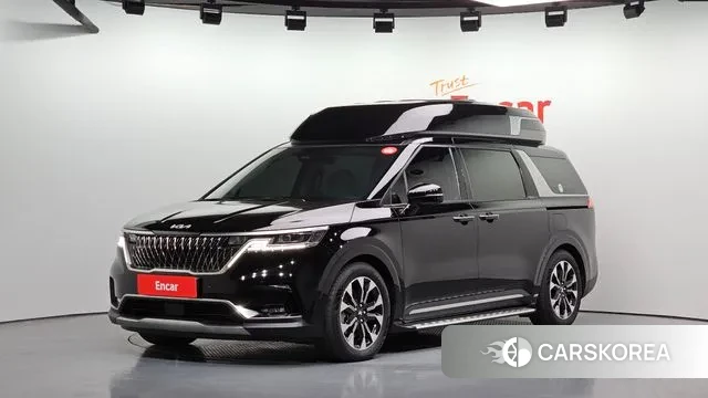 Kia Carnival 4th generation 2022 Черный из Кореи