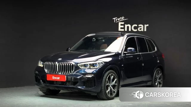BMW X5 (G05) 2021 Синий из Кореи
