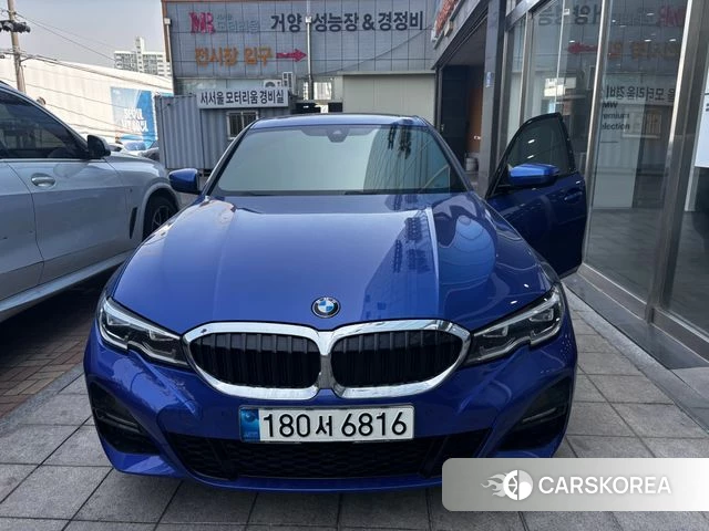 BMW 3 Series (G20) 2021 Синий из Кореи