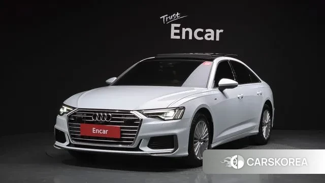 Audi A6 (C8) 2021 Белый из Кореи