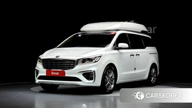 Kia The New Carnival 2019 Белый из Кореи