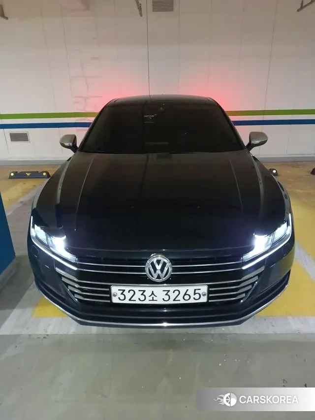 Volkswagen Arteon 2019 Черный из Кореи