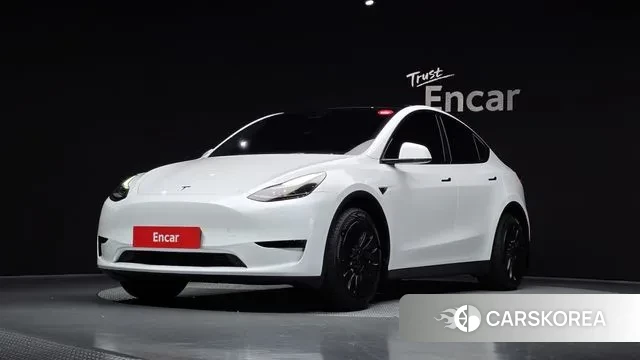 Tesla Model Y 2024 Белый из Кореи