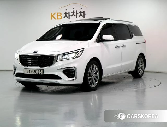 Kia The New Carnival 2018 Белый из Кореи