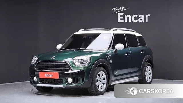 Mini Cooper D Countryman 2018 Зеленый из Кореи