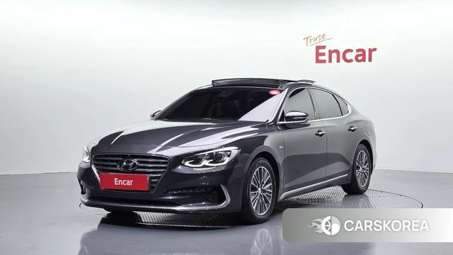 Hyundai Grandeur IG Hybrid 2018 Серый из Кореи