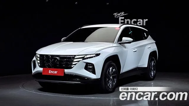 Hyundai Tucson Hybrid (NX4) 2023 Белый из Кореи