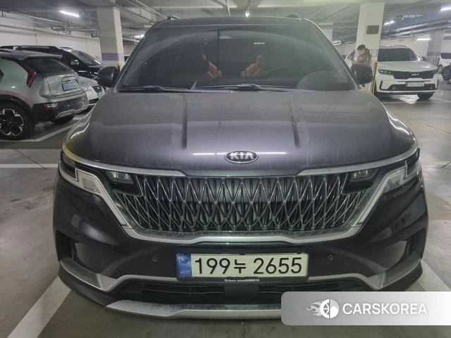Kia Carnival 4th generation 2020 Серый из Кореи