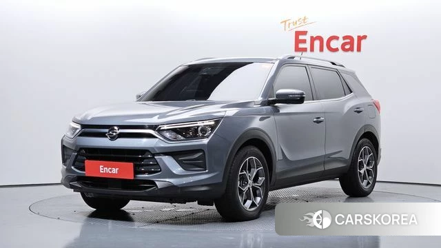 Ssangyong Beautiful Korando 2019 Серый из Кореи