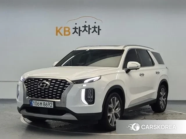 Hyundai Palisade 2021 Белый из Кореи