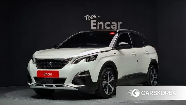 Peugeot 3008 second generation 2018 Белый из Кореи