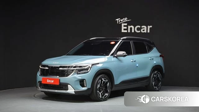 Kia The New Seltos 2024 Синий нефрит из Кореи