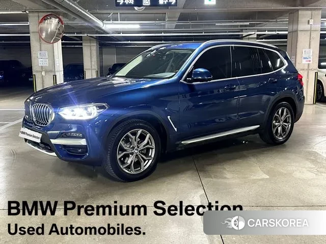 BMW X3 (G01) 2021 Синий из Кореи