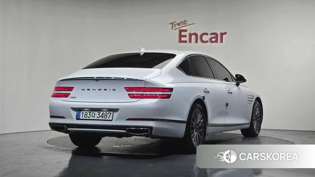 Genesis G80 (RG3) 2022 Белый из Кореи