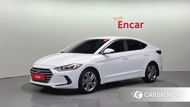 Hyundai Avante AD 2018 Белый из Кореи