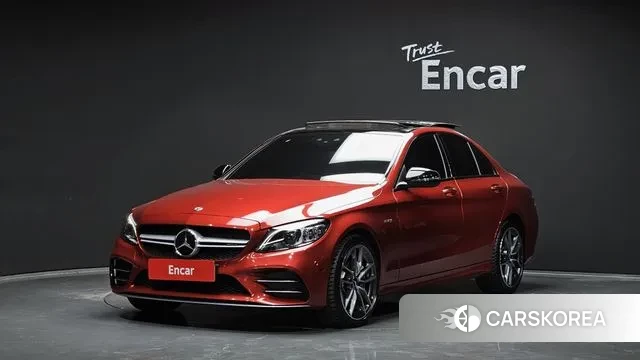 Mercedes-Benz C-Class W205 2019 Красный из Кореи
