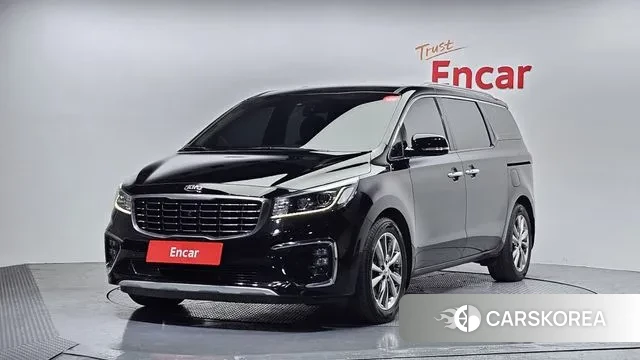 Kia The New Carnival 2019 Черный из Кореи