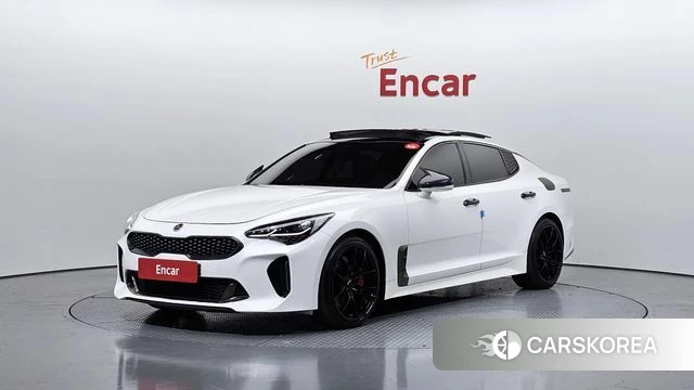 Kia Stinger 2018 Белый из Кореи