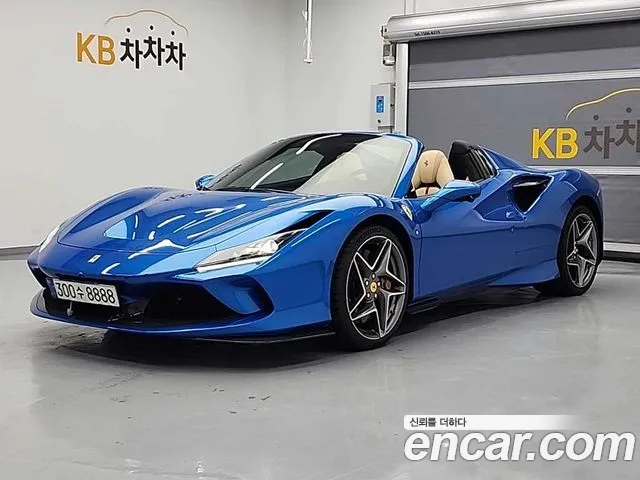 Ferrari F8 Spider 2021 Синий из Кореи