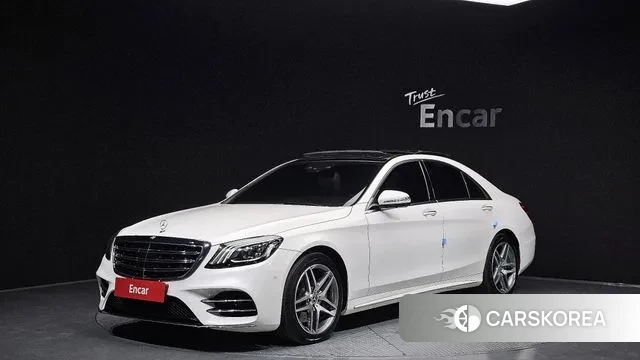Mercedes-Benz S-Class W222 2020 Белый из Кореи
