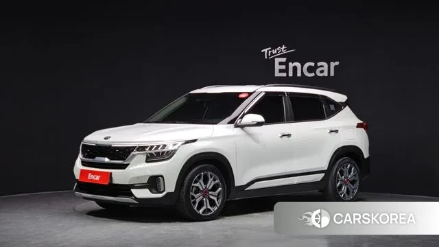 Kia Seltos 2021 Белый из Кореи