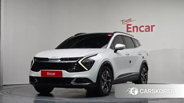 Kia Sportage 5th Generation Hybrid 2021 Белый из Кореи
