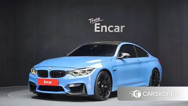 BMW M4 (F82) 2018 Небесно-голубой из Кореи
