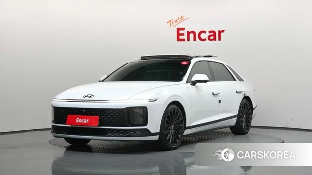 Hyundai Grandeur (GN7) 2022 Белый из Кореи