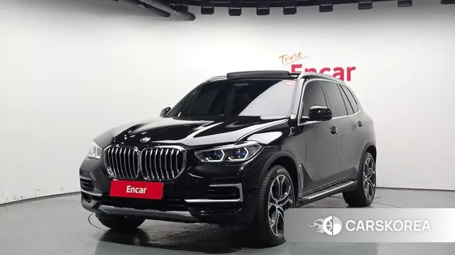 BMW X5 (G05) 2022 Черный из Кореи