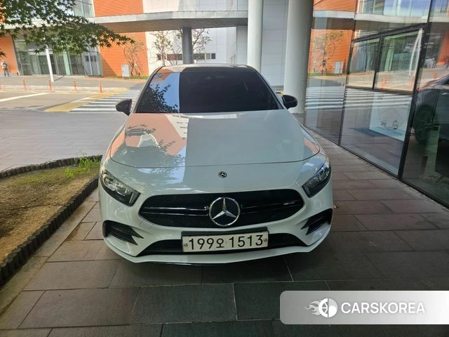 Mercedes-Benz A-Class W177 2022 Белый из Кореи