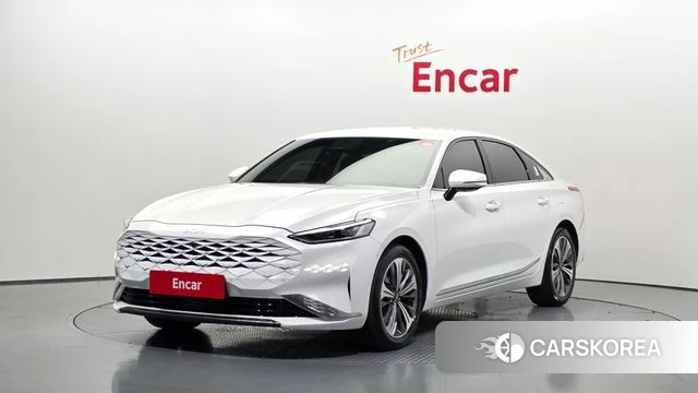 Kia K8 Hybrid 2022 Белый из Кореи