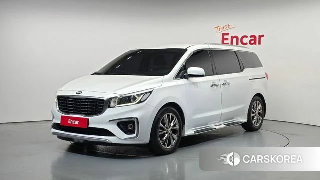 Kia The New Carnival 2018 Белый из Кореи