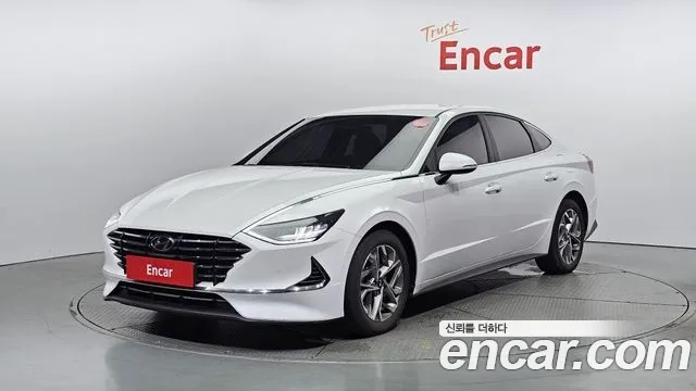 Hyundai Sonata (DN8) 2020 Белый из Кореи