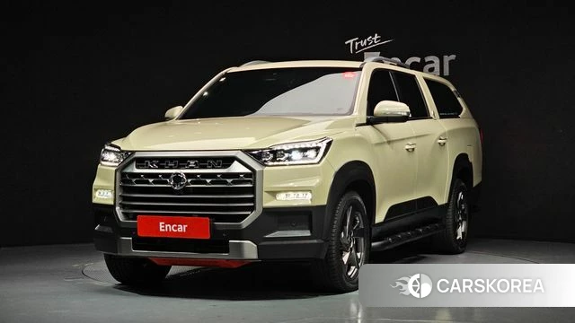 Ssangyong The New Rexton Sports Cannes 2024 Жемчужный цвет из Кореи