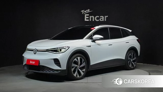 Volkswagen ID.4 2023 Белый из Кореи