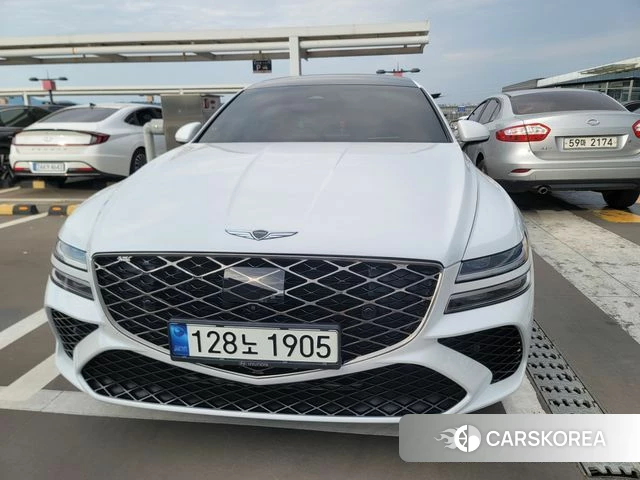 Genesis G80 (RG3) 2021 Белый из Кореи