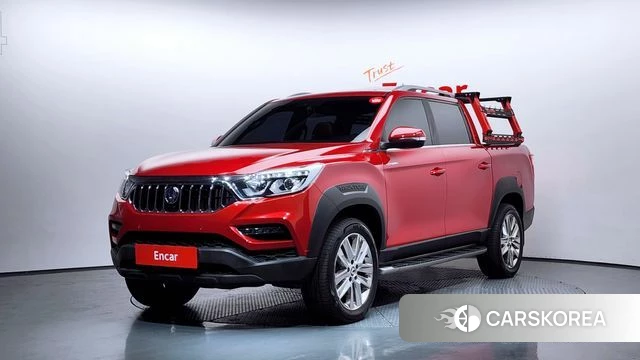 Ssangyong Rexton Sports 2019 Красный из Кореи