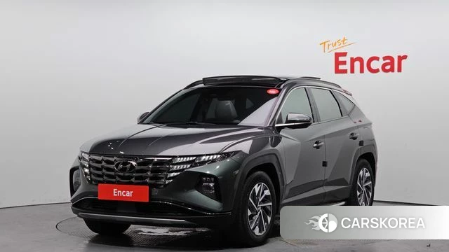 Hyundai Tucson Hybrid (NX4) 2020 Серый из Кореи