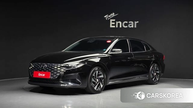 Hyundai The New Grandeur IG Hybrid 2021 Черный из Кореи