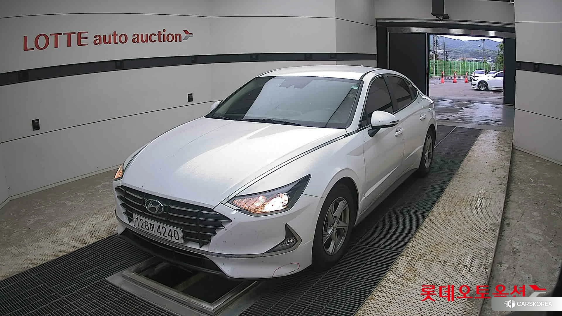 Hyundai Sonata 2020 Белый из Кореи