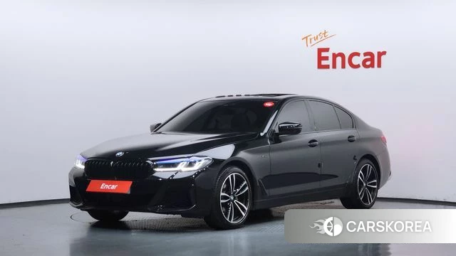 BMW 5 Series (G30) 2019 Черный из Кореи