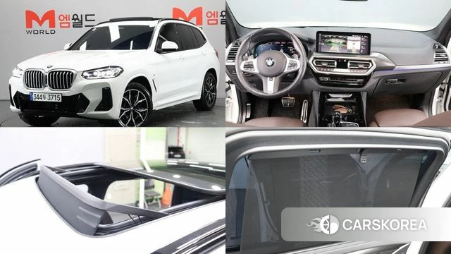 BMW X3 (G01) 2023 Белый из Кореи