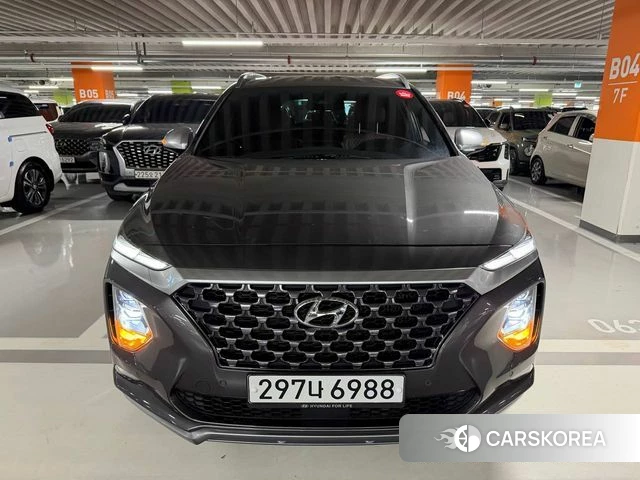 Hyundai Santa Fe TM 2020 Серый из Кореи