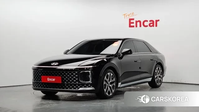 Hyundai Grandeur Hybrid (GN7) 2023 Черный из Кореи