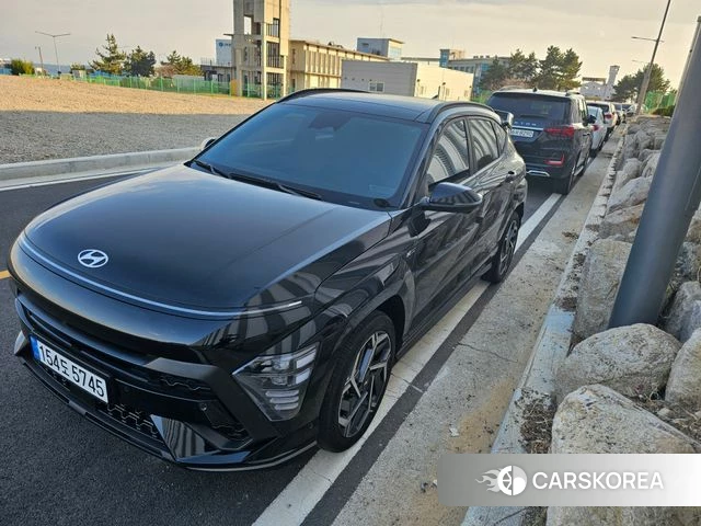 Hyundai Kona (SX2) 2024 Черный из Кореи