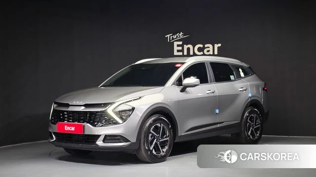 Kia Sportage 5th Generation Hybrid 2022 Серебристо-серый из Кореи