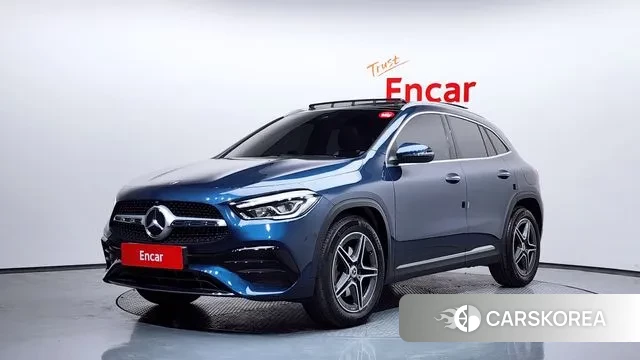 Mercedes-Benz GLA - Class H247 2021 Синий из Кореи