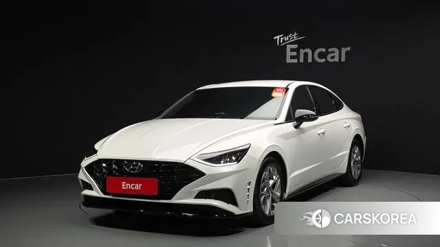 Hyundai Sonata (DN8) 2021 Белый из Кореи