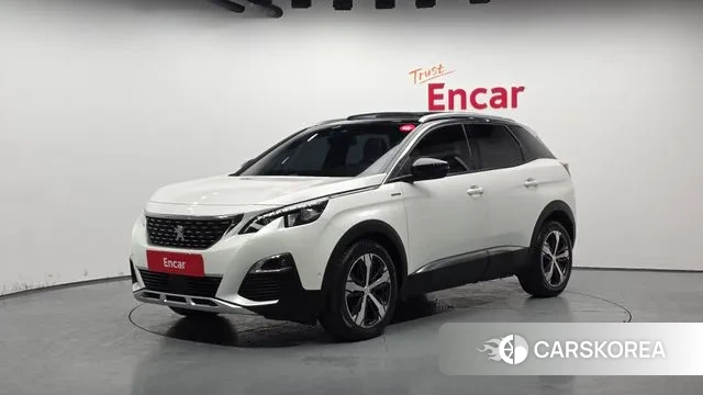 Peugeot 3008 second generation 2019 Белый из Кореи