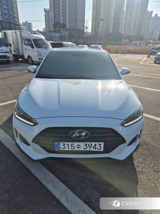 Hyundai Veloster (JS) 2020 Белый из Кореи